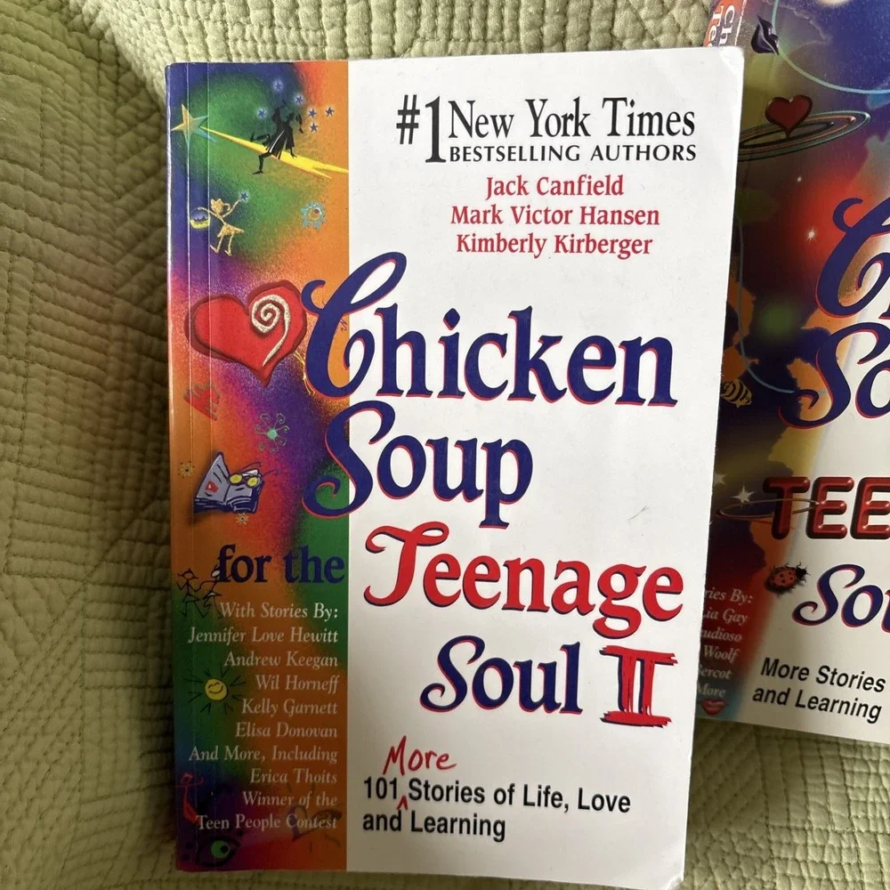 Chicken Soup for the Soul Lot of 3 Teenage Soul II III Woman's Soul Books #1 NYT